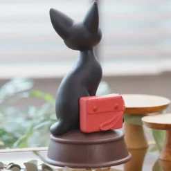Maison Ghibli Great Musical Statue Jiji And Radio - Kiki'S Delivery Service New