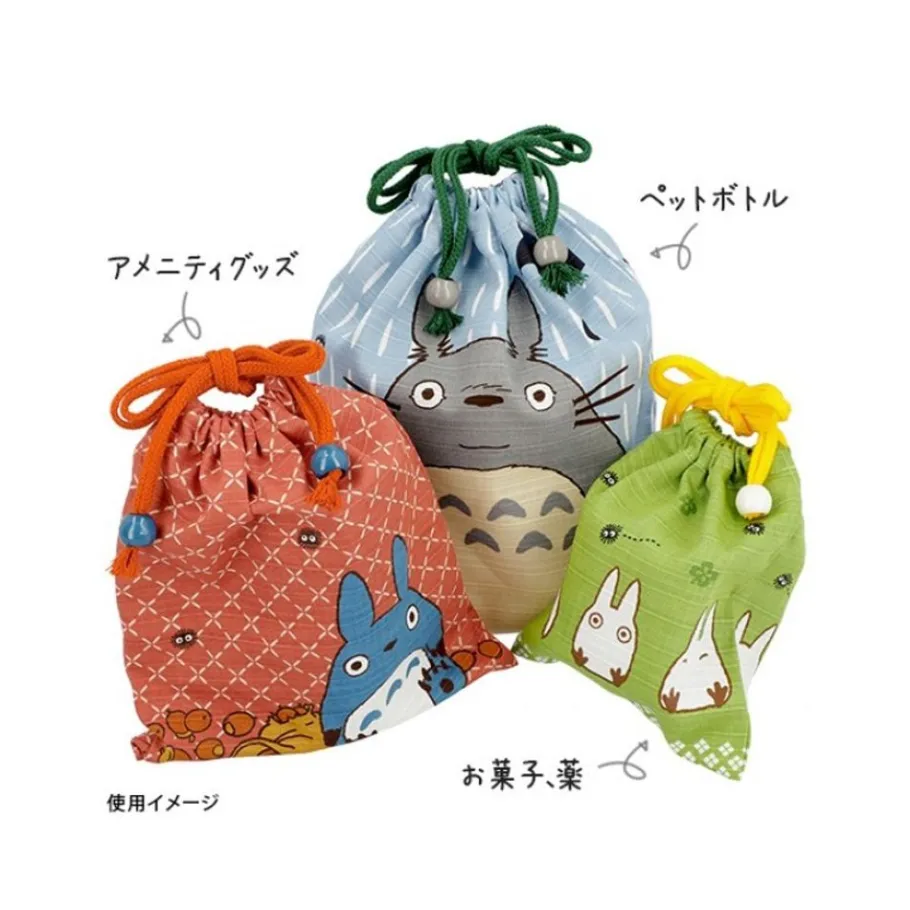 Maison Ghibli Green Cloth Bag Small Totoro - My Neighbor Totoro Hot