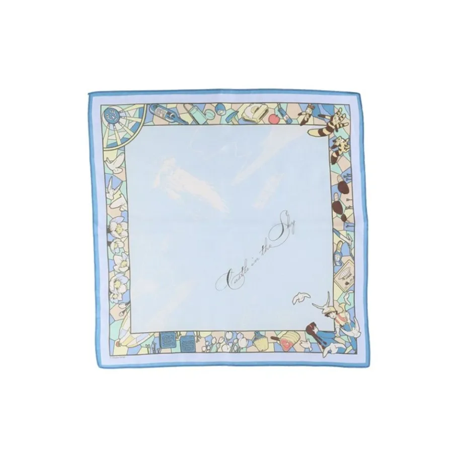 Maison Ghibli Handkerchiefs Blue Wind Path - Castle In The Sky Outlet
