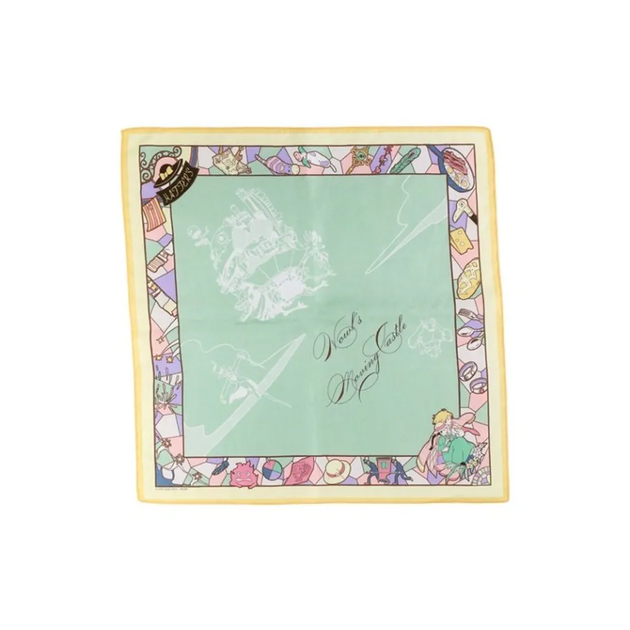 Maison Ghibli Handkerchiefs Deep Green Wind Path - Howl'S Moving Castle Sale