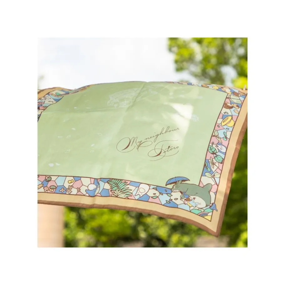 Maison Ghibli Handkerchiefs Light Green Wind Path - My Neighbor Totoro Best