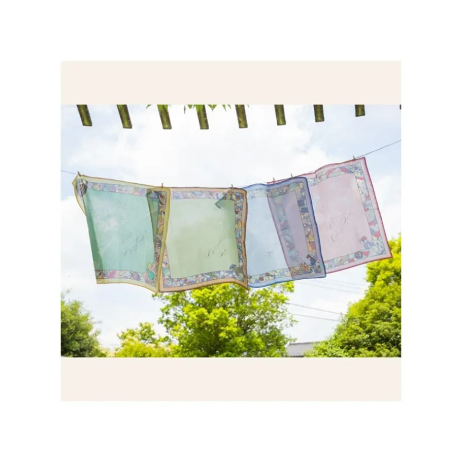 Maison Ghibli Handkerchiefs Light Green Wind Path - My Neighbor Totoro Best