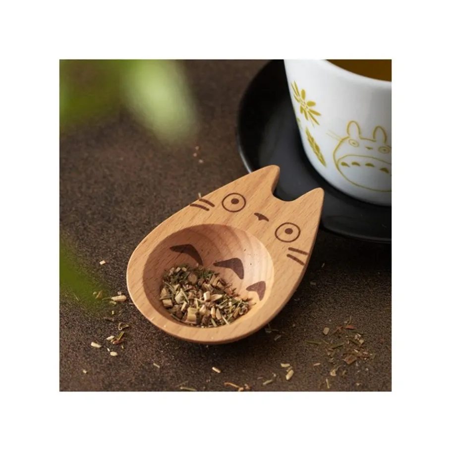 Maison Ghibli Hasamiyaki Wooden Tea Spoon Totoro - My Neighbor Totoro Online