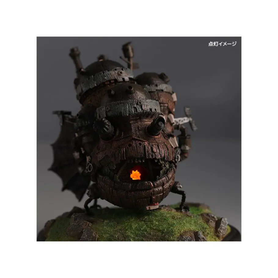 Maison Ghibli Illuminated Diorama - Howl'S Moving Castle Hot