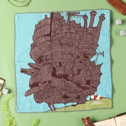 Maison Ghibli Imabari Handkerchief Hauru'S Castle 40X40 Cm - Howl'S Movingcastle Discount