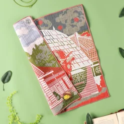Maison Ghibli Imabari Handkerchief Satsuki & Mei'S House 40X40 Cm - My Neighbor Tot Hot