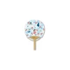 Maison Ghibli Japanese Bamboo Fan Diamond Check - Spirited Away Outlet
