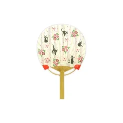 Maison Ghibli Japanese Bamboo Fan Rose Garden - Kiki'S Delivery Service Outlet