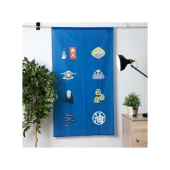 Maison Ghibli Japanese Curtain Kichijo Blue - Spirited Away Hot