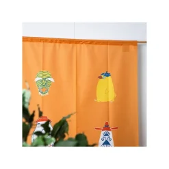 Maison Ghibli Japanese Curtain Kichijo Yellow - Spirited Away New