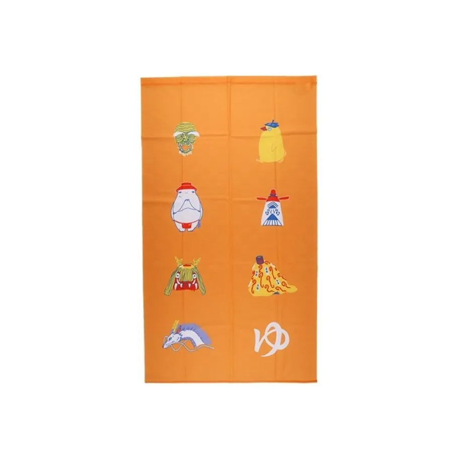 Maison Ghibli Japanese Curtain Kichijo Yellow - Spirited Away New