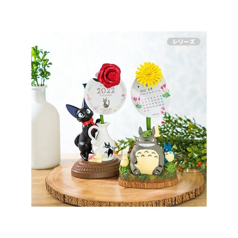 Maison Ghibli Jiji And Rose Calendar Statue - Kiki'S Delivery Service Hot