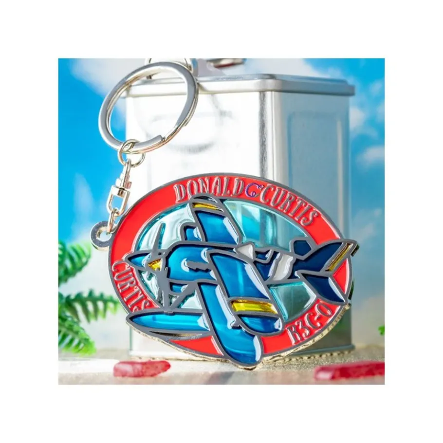 Maison Ghibli Keychain Donald Curtis - Porco Rosso New