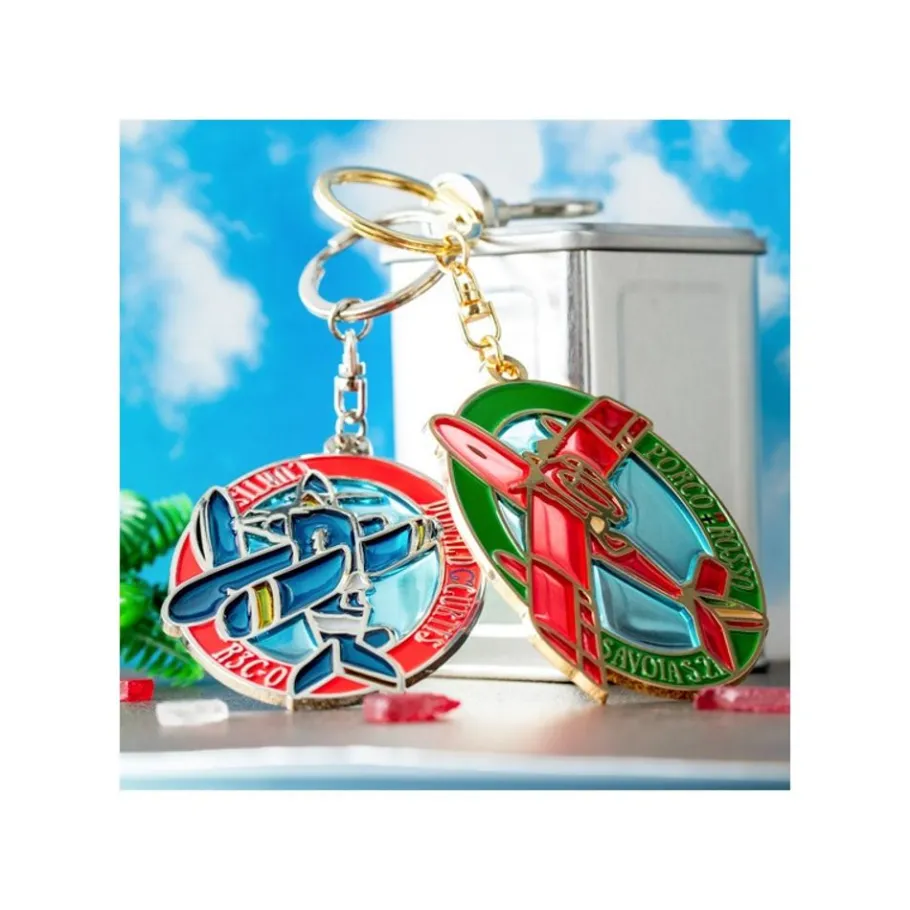 Maison Ghibli Keychain Donald Curtis - Porco Rosso New