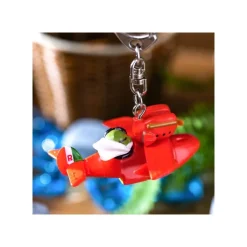 Maison Ghibli Keychain Porco Rosso And Savoia - Porco Rosso New