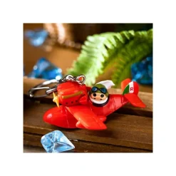Maison Ghibli Keychain Porco Rosso And Savoia - Porco Rosso New