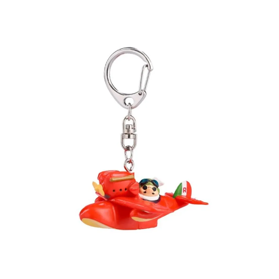Maison Ghibli Keychain Porco Rosso And Savoia - Porco Rosso New