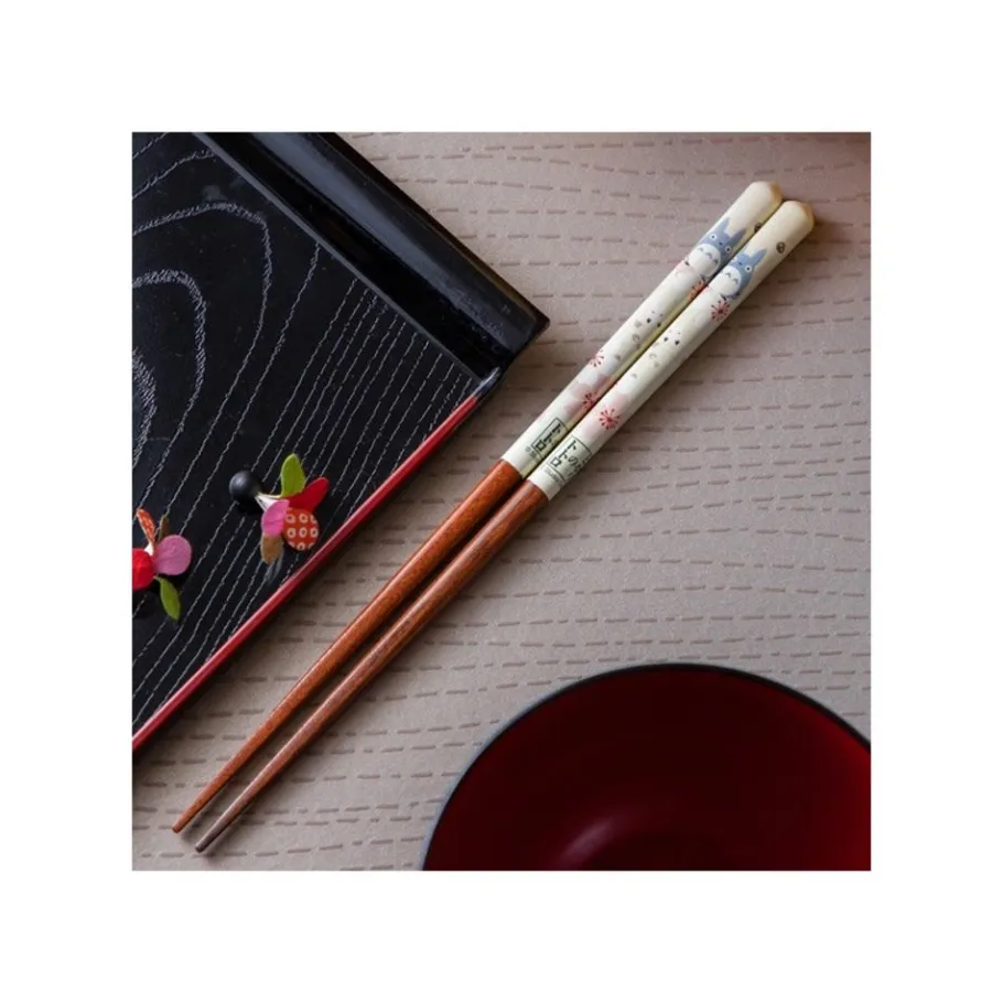 Maison Ghibli Lacquered Chopsticks 21Cm Cherry Tree Blooms - My Neighbor Totoro Discount