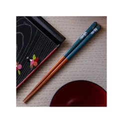 Maison Ghibli Lacquered Chopsticks 21Cm Kodama Dark Blue - Princess Mononoke Sale
