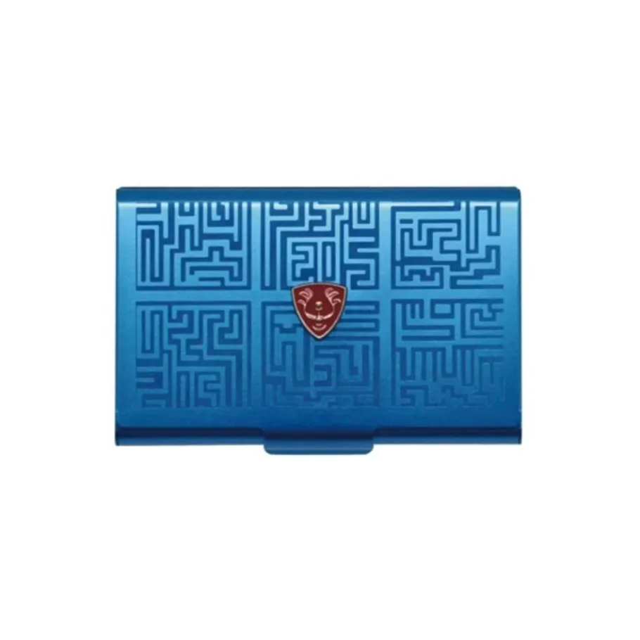 Maison Ghibli Laputa Metal Card Case Blue - Castle In The Sky Clearance