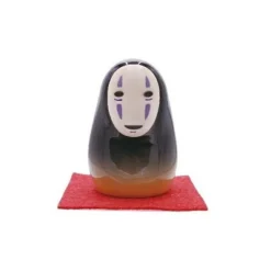 Maison Ghibli Laquered Wood No Face Statue - Spirited Away Outlet