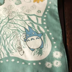 Maison Ghibli Large Handkerchief Mysterious Encounter 53X53 Cm - My Neighbour Totor New