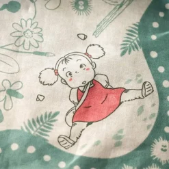 Maison Ghibli Large Handkerchief Mysterious Encounter 53X53 Cm - My Neighbour Totor New