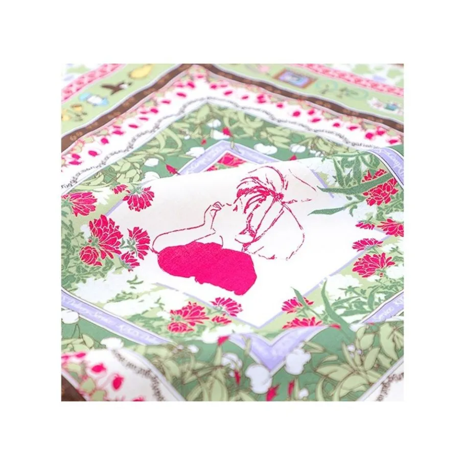 Maison Ghibli Large Handkerchief The World Around Kiki - Kiki'S Delivery Service Sale