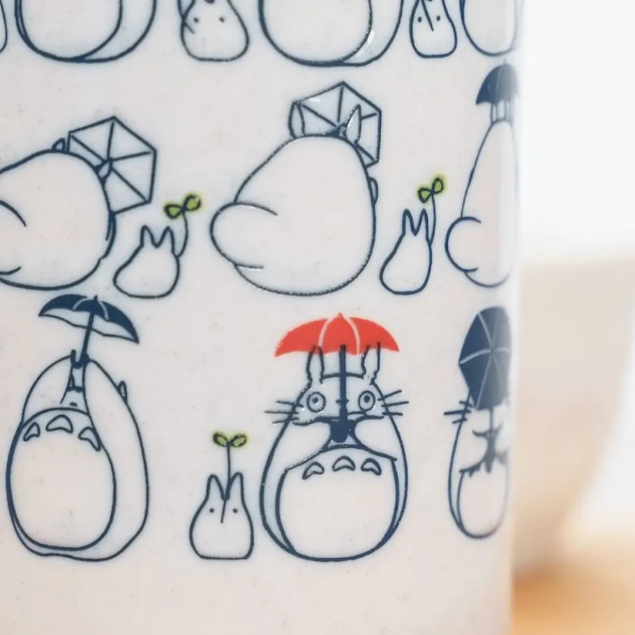 Maison Ghibli Large Japanese Tea Cup - My Neighbor Totoro Clearance
