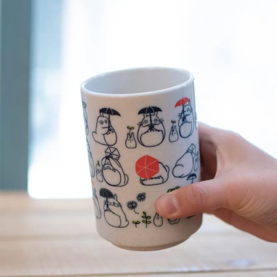 Maison Ghibli Large Japanese Tea Cup - My Neighbor Totoro Clearance