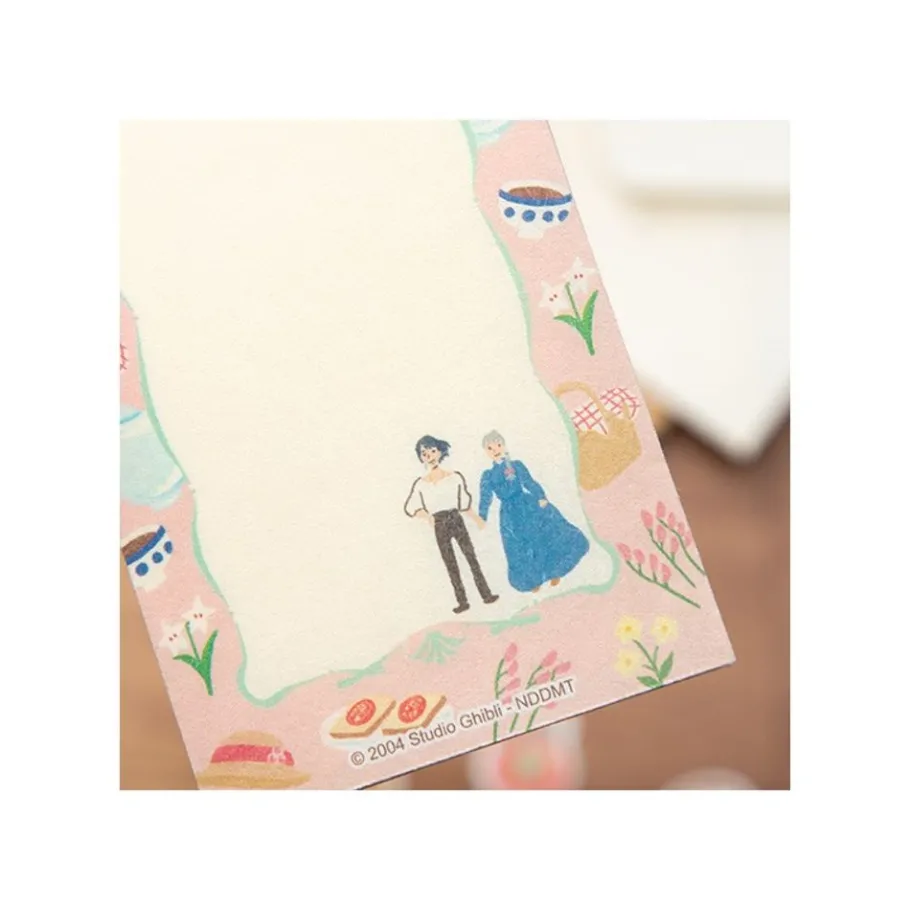 Maison Ghibli Letter Set Break Time Flowers - Howl'S Moving Castle Online