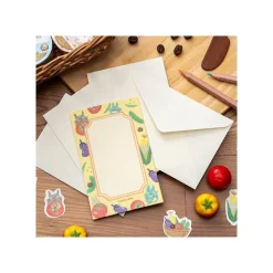 Maison Ghibli Letter Set Break Time Vegetables - My Neighcor Tortoro Online