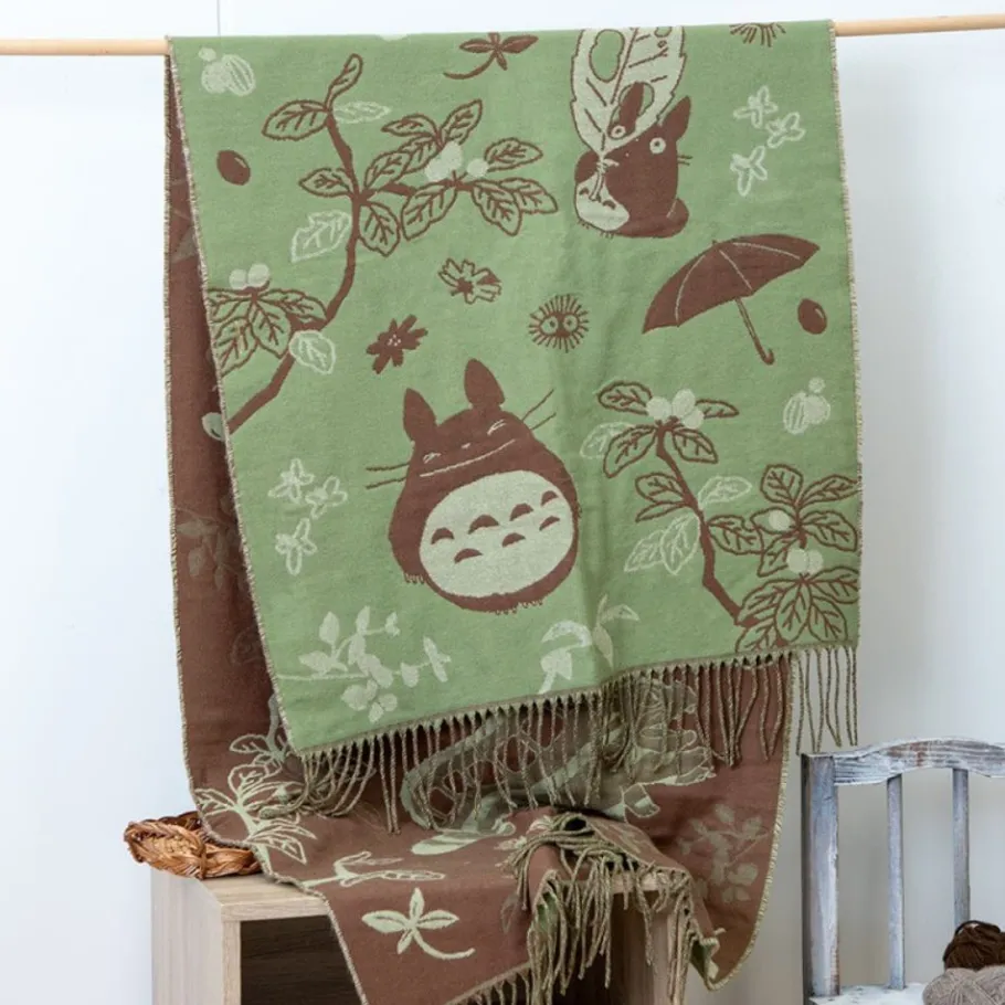 Maison Ghibli Light Green Stole Totoro & Catbus - My Neighbor Totoro Online
