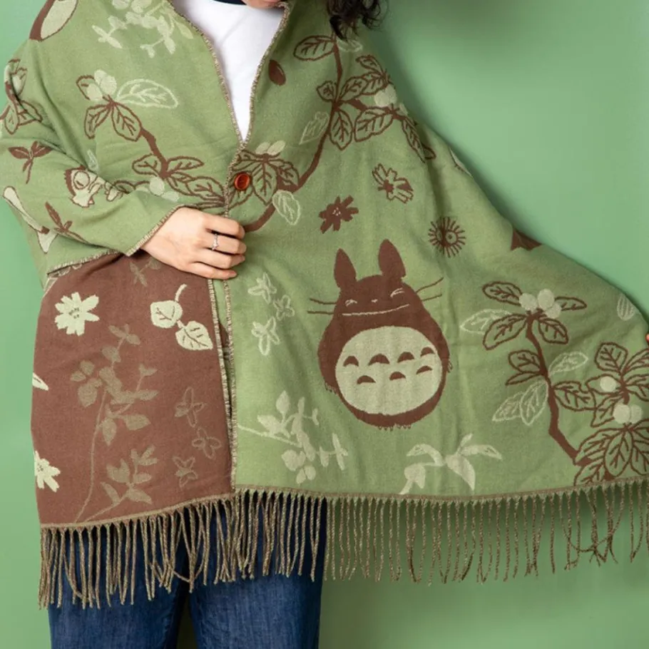 Maison Ghibli Light Green Stole Totoro & Catbus - My Neighbor Totoro Online