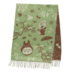 Maison Ghibli Light Green Stole Totoro & Catbus - My Neighbor Totoro Online