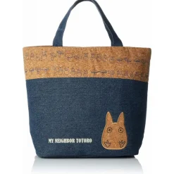 Maison Ghibli Lunch Bag Cork & Denim Style - My Neighbor Totoro Hot