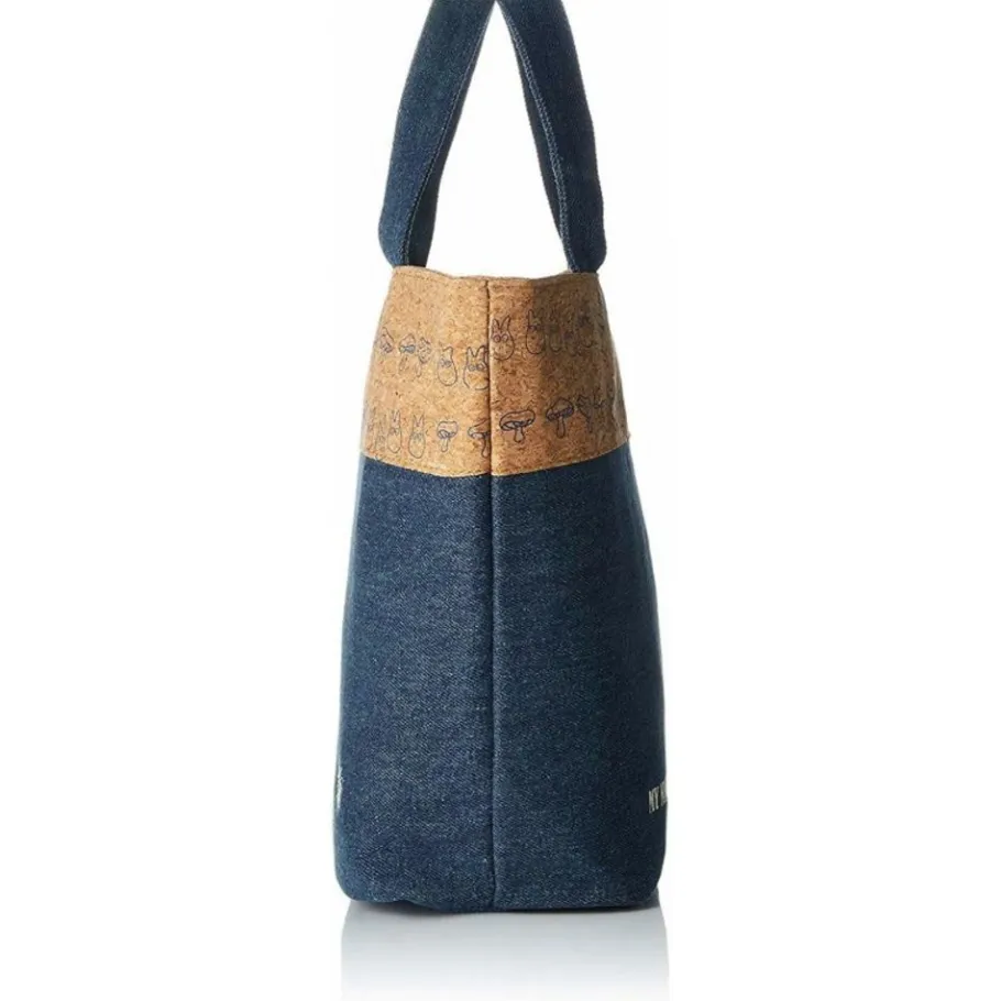Maison Ghibli Lunch Bag Cork & Denim Style - My Neighbor Totoro Hot