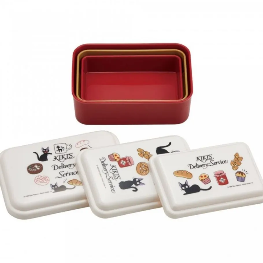 Maison Ghibli Lunch Box 3 Layers Jiji Bakery - Kiki'S Delivery Service New