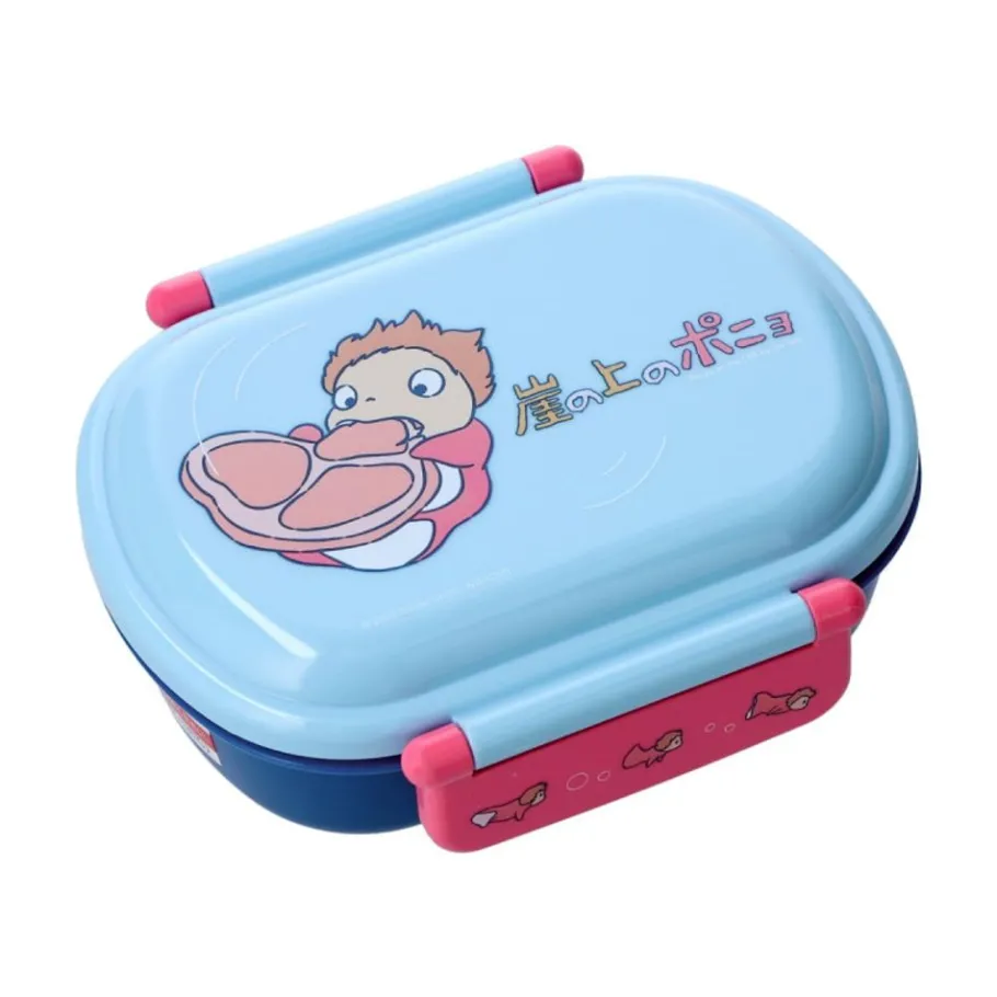 Maison Ghibli Lunch Box 2 Locks Ponyo In The Ocean - Ponyo On The Cliff Best