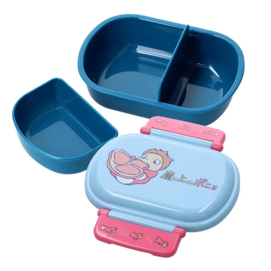 Maison Ghibli Lunch Box 2 Locks Ponyo In The Ocean - Ponyo On The Cliff Best