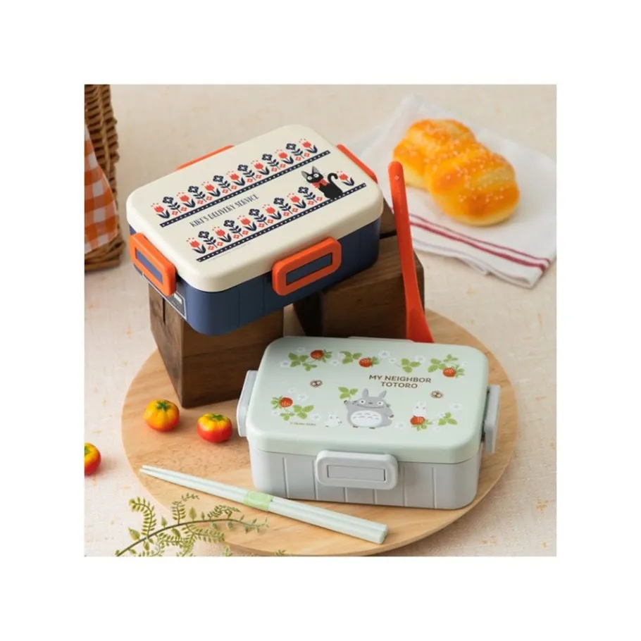 Maison Ghibli Lunch Box 4 Locks Wild Flowers 650 Ml - Kiki'S Delivery Service Sale