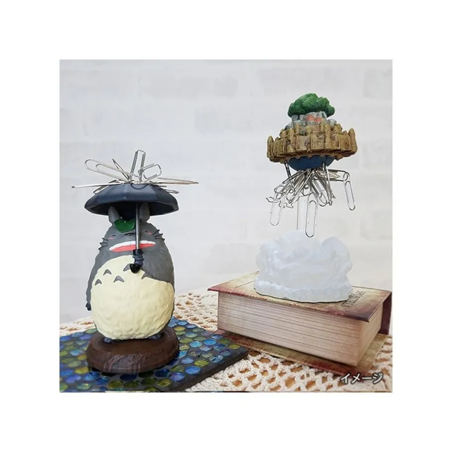 Maison Ghibli Magnetic Paper Clip Holder Flying Castle - Castle In The Sky Outlet