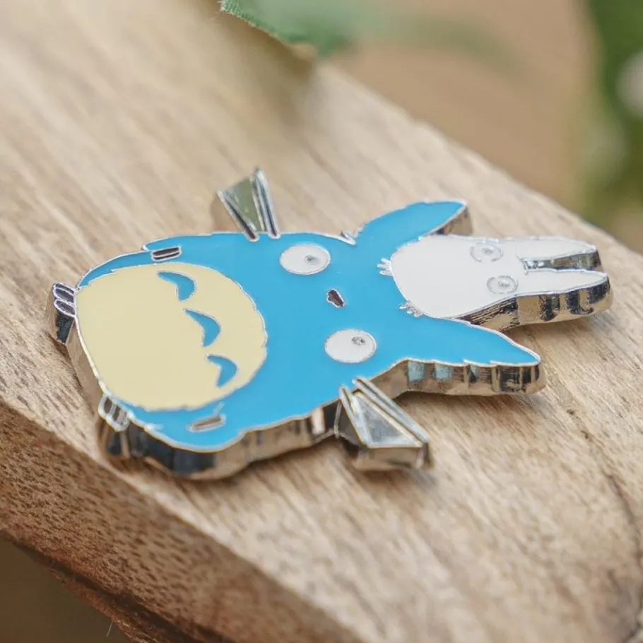 Maison Ghibli Magnet Middle & Small Totoro On The Head - My Neighbor Totoro Sale