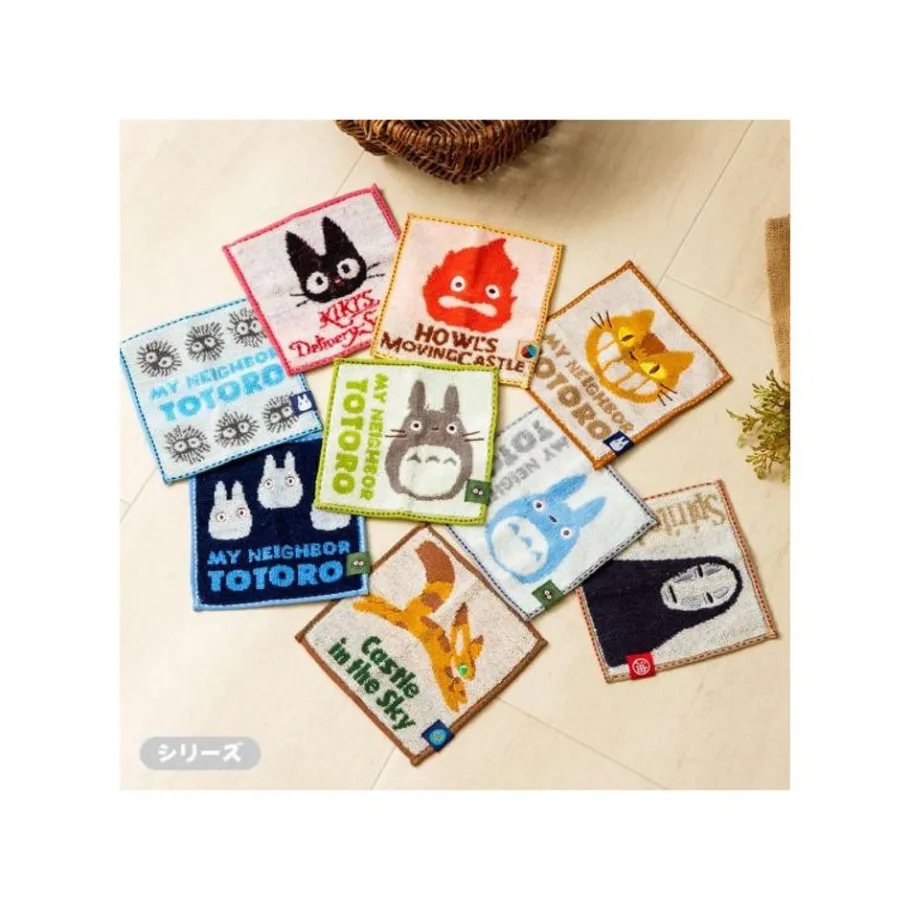 Maison Ghibli Mame Mini Towel Big Totoro 15X15 Cm - My Neighbor Totoro Clearance