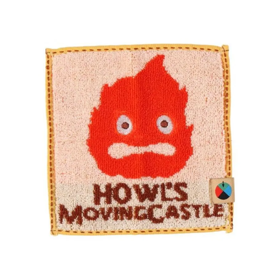 Maison Ghibli Mame Mini Towel Calcifer 15X15 Cm - Howl'S Moving Castle Online