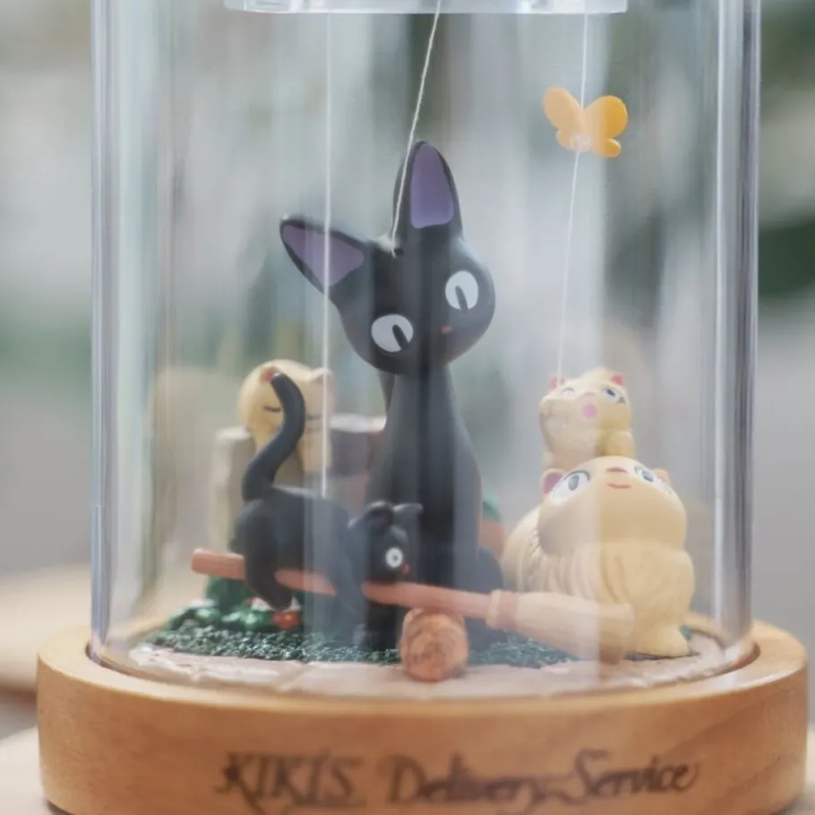 Maison Ghibli Marionette Style Music Box Jiji - Kiki'S Delivery Service Best