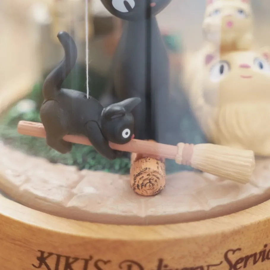Maison Ghibli Marionette Style Music Box Jiji - Kiki'S Delivery Service Best