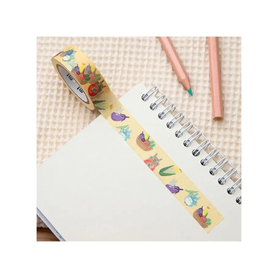 Maison Ghibli Masking Tape Break Time Vegetables - My Neighbor Totoro Clearance