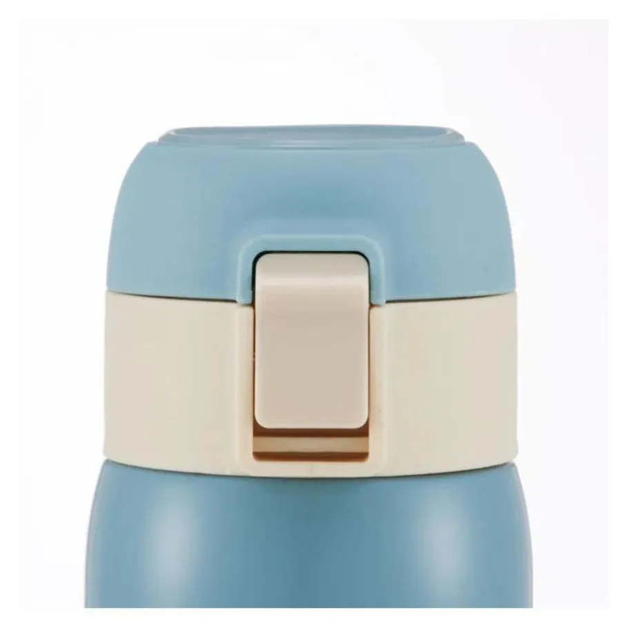 Maison Ghibli Mat Blue Thermos Bottle 350Ml - My Neighbor Totoro Hot