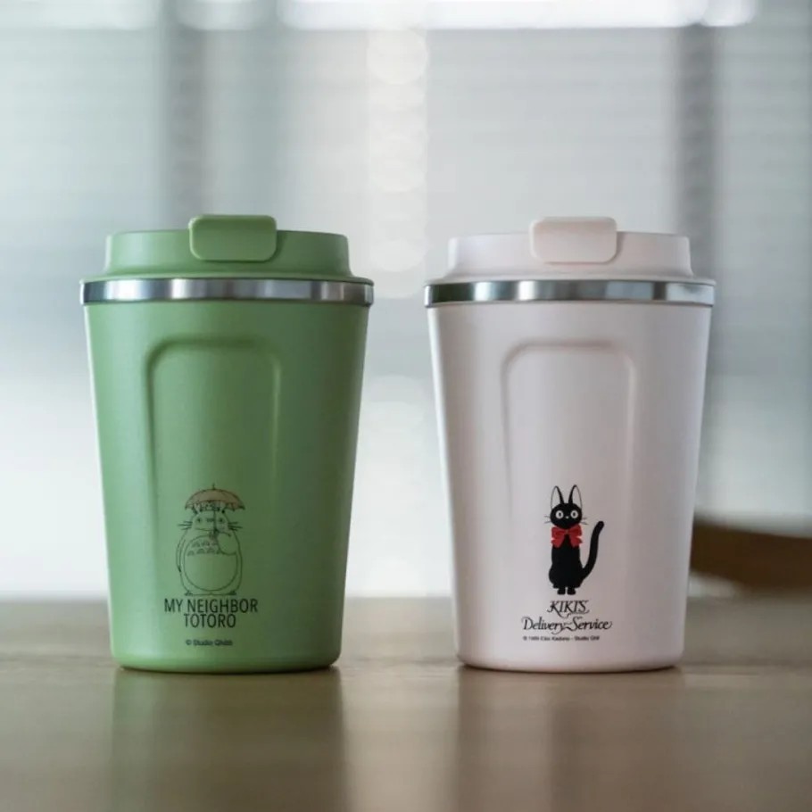 Maison Ghibli Mat Green Isothermal Mug 350Ml - My Neighbor Totoro Online